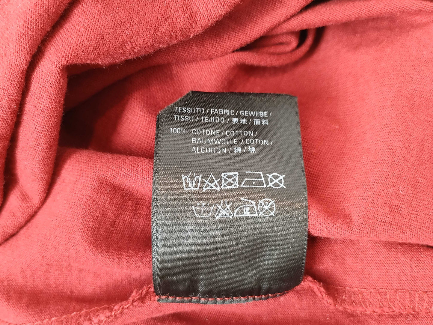 BALENCIAGA BB Balenciaga Short Sleeve T-Shirt with Logo, Red, Size XS