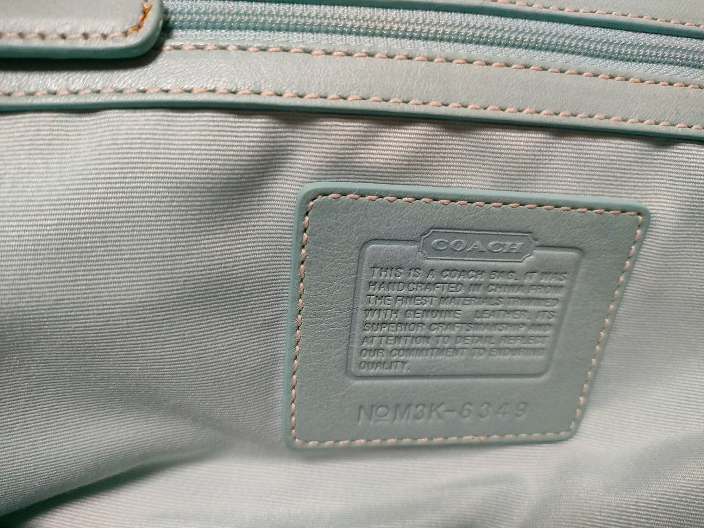 COACH Mini Signature Handbag Handbag