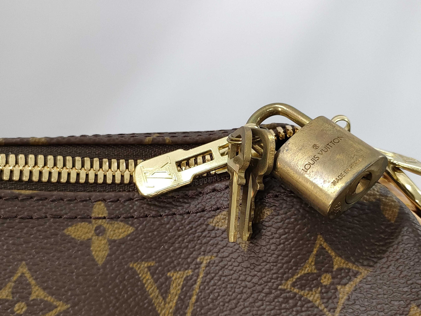 LOUIS VUITTON Monogram M41422 Keepall 60 Boston Bag