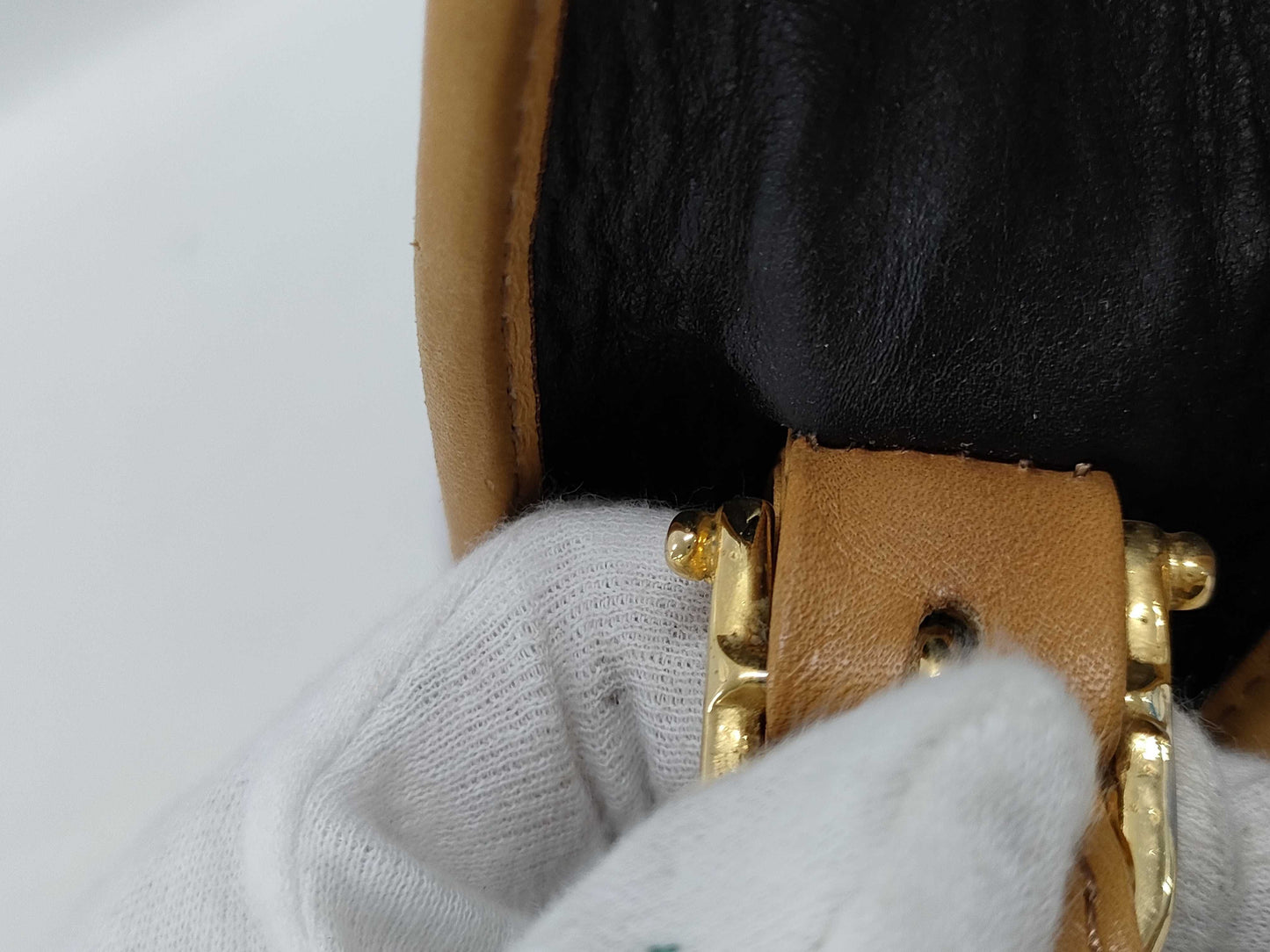 CELINE Leather Shoulder Bag