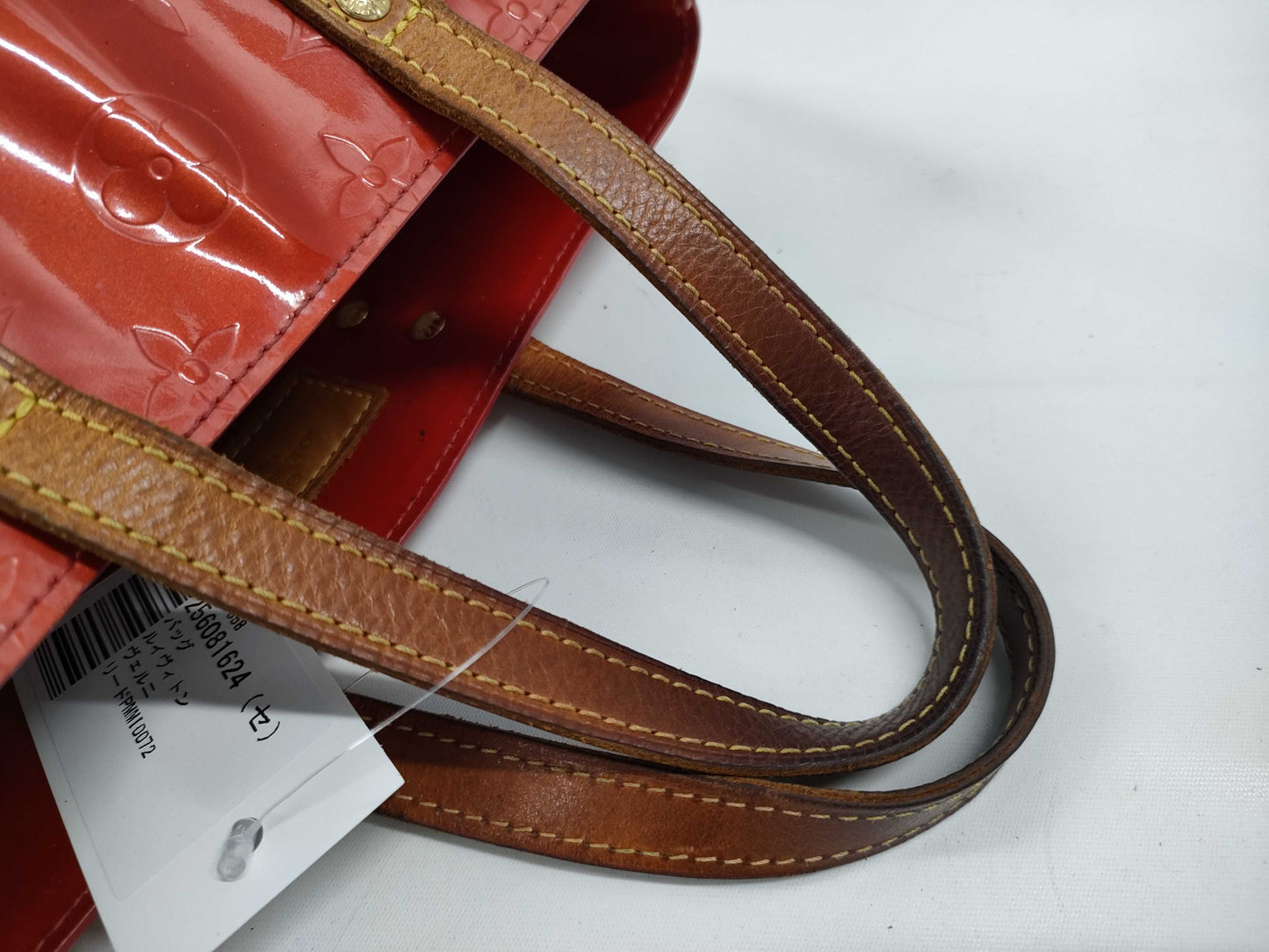 LOUIS VUITTON Vernis Reed PM Handbag