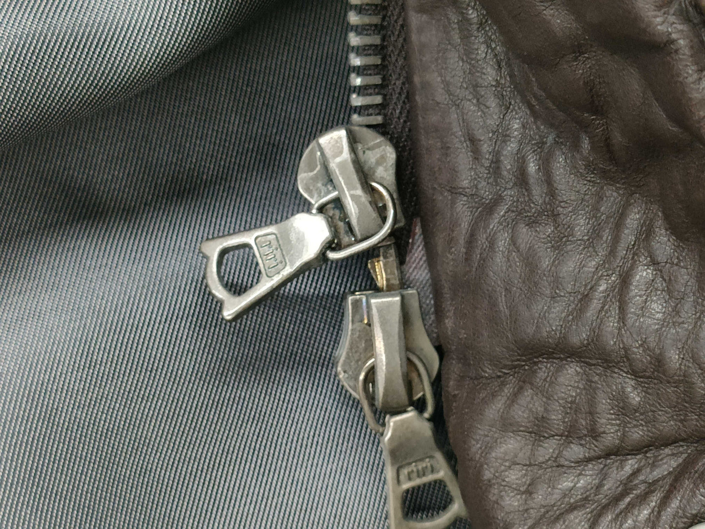BEAMS Leather Jacket Jacket