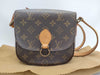 LOUIS VUITTON Monogram Saint-Cloud Shoulder Bag with Deteriorated Pockets
