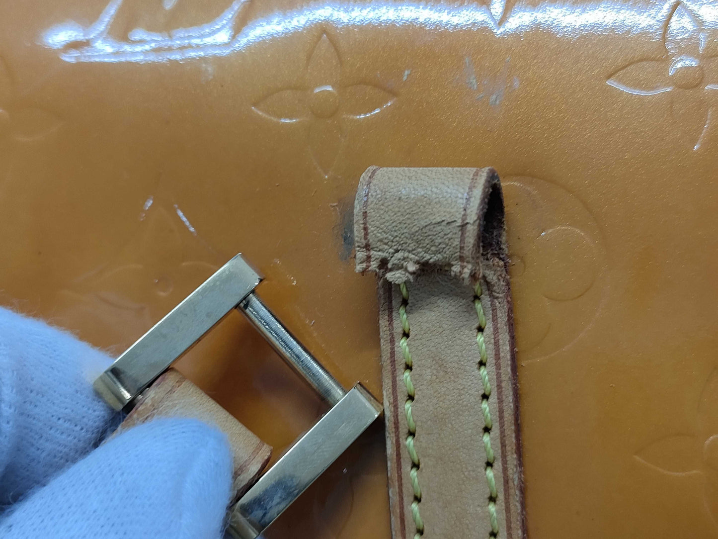 LOUIS VUITTON Vernis Bedford Handbag