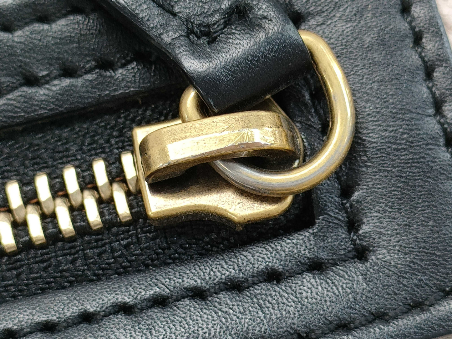 CELINE Black Khaki Handbag
