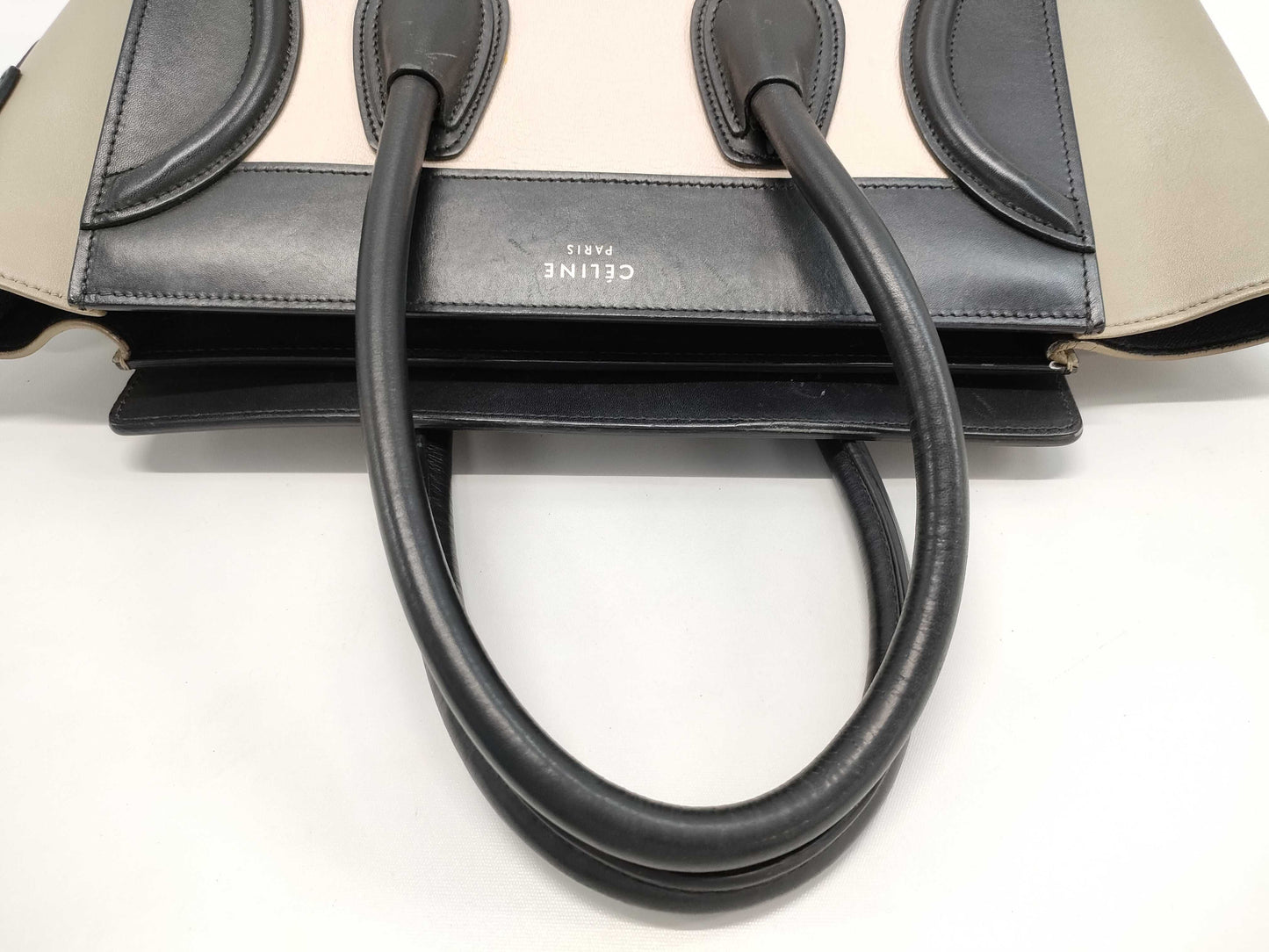 CELINE Black Khaki Handbag