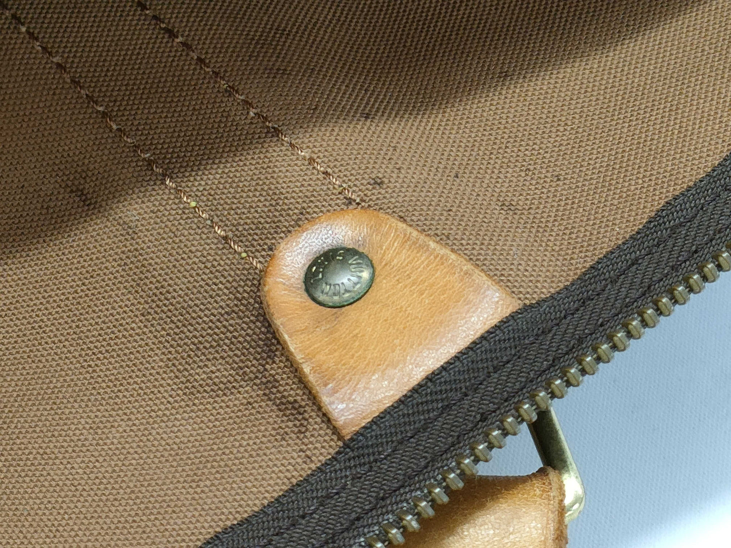 LOUIS VUITTON Monogram Flanery Tote Bag