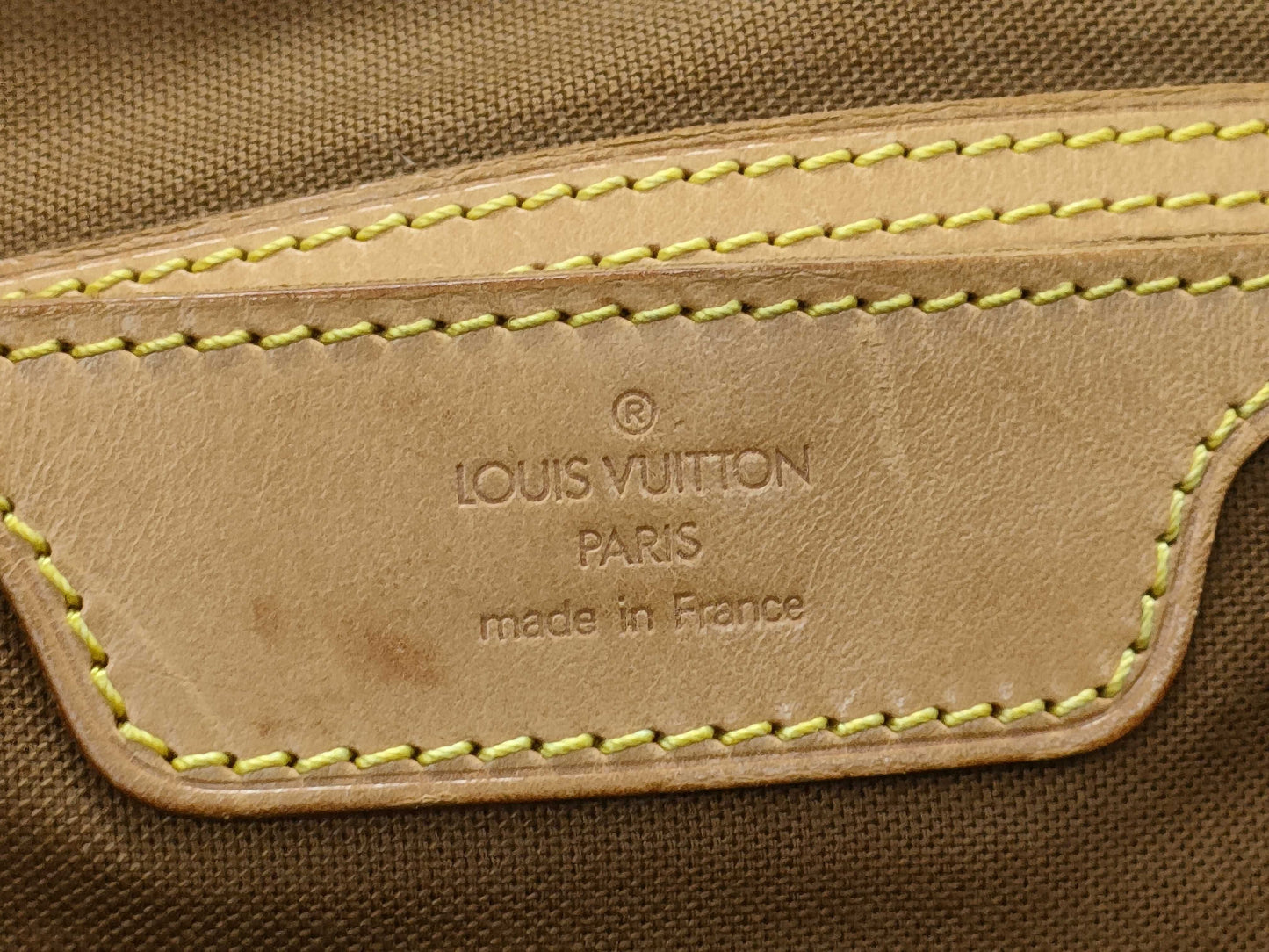 LOUIS VUITTON Monogram Flanery Tote Bag