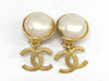 CHANEL 2/9 Coco x Pearl Earrings