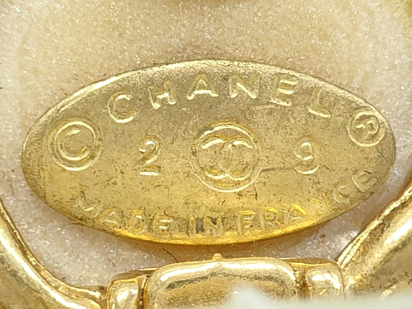 CHANEL 2/9 Coco x Pearl Earrings