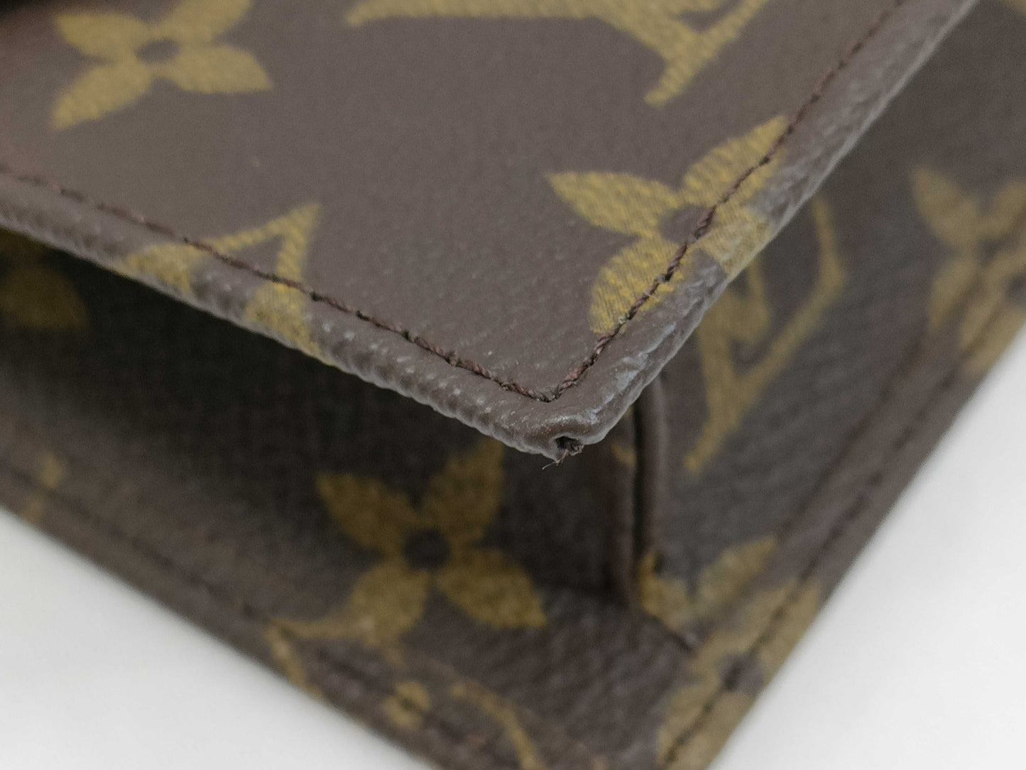 LOUIS VUITTON Monogram Pochette Lava 23 Second Bag