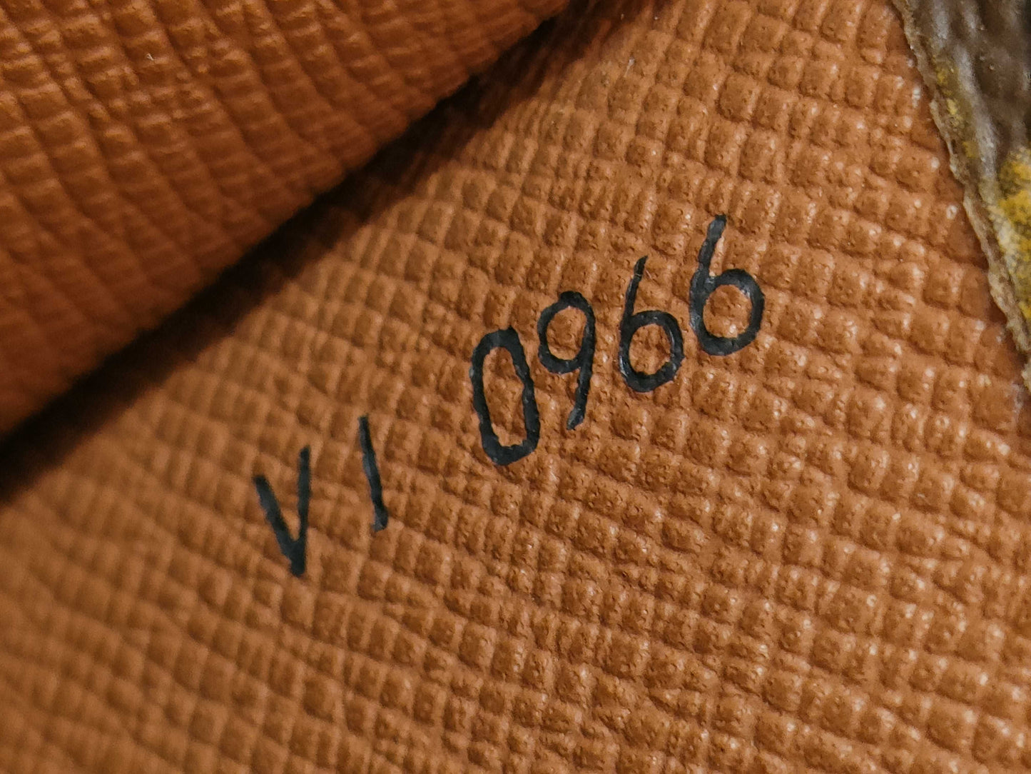 LOUIS VUITTON Monogram Pochette Lava 23 Second Bag