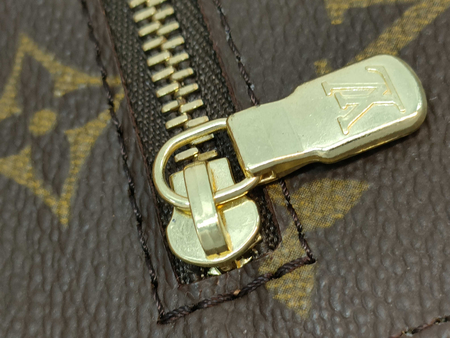 LOUIS VUITTON Monogram Pochette Lava 23 Second Bag