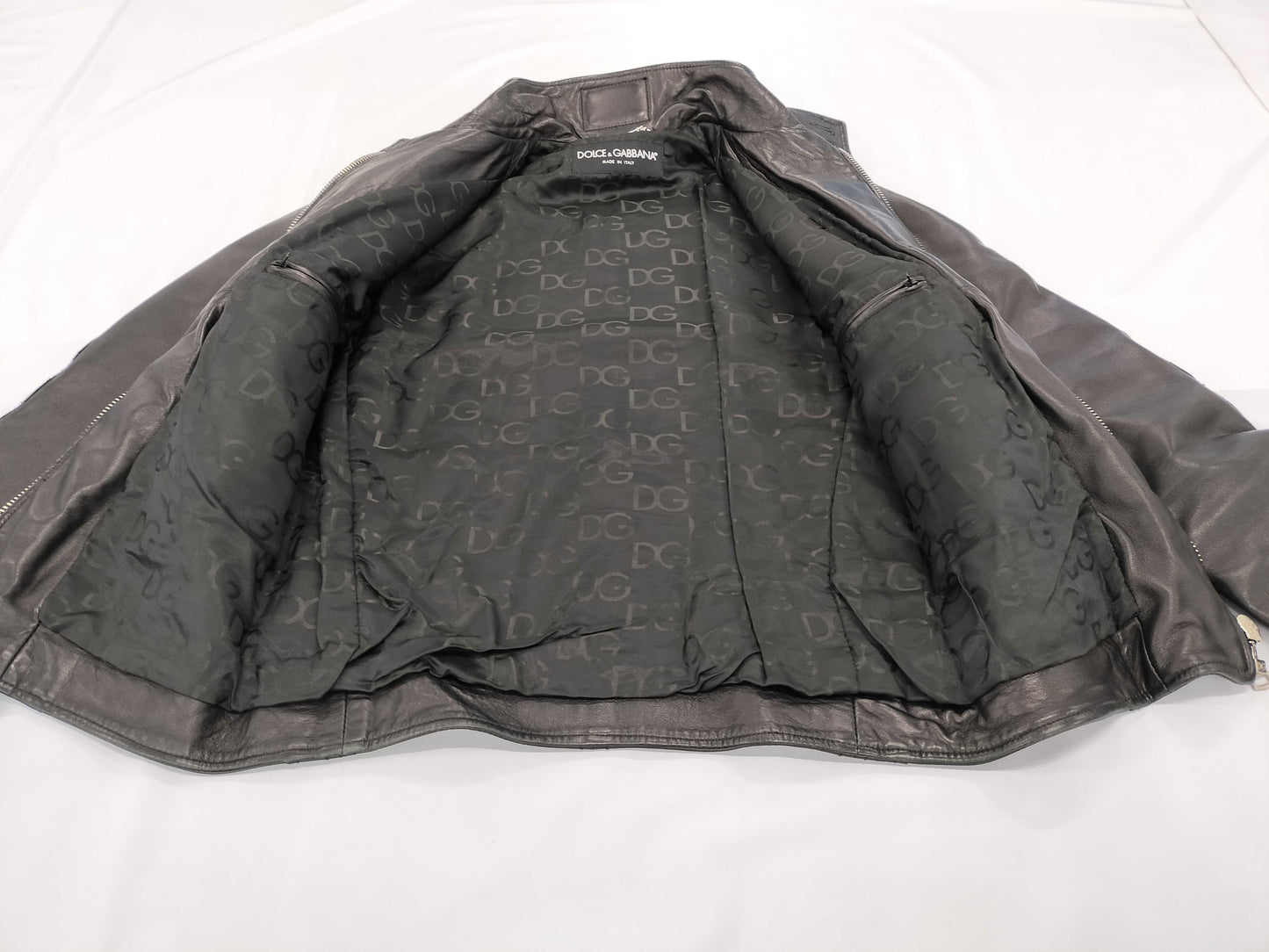 DOLCE&GABBANA Lamb Leather Jacket