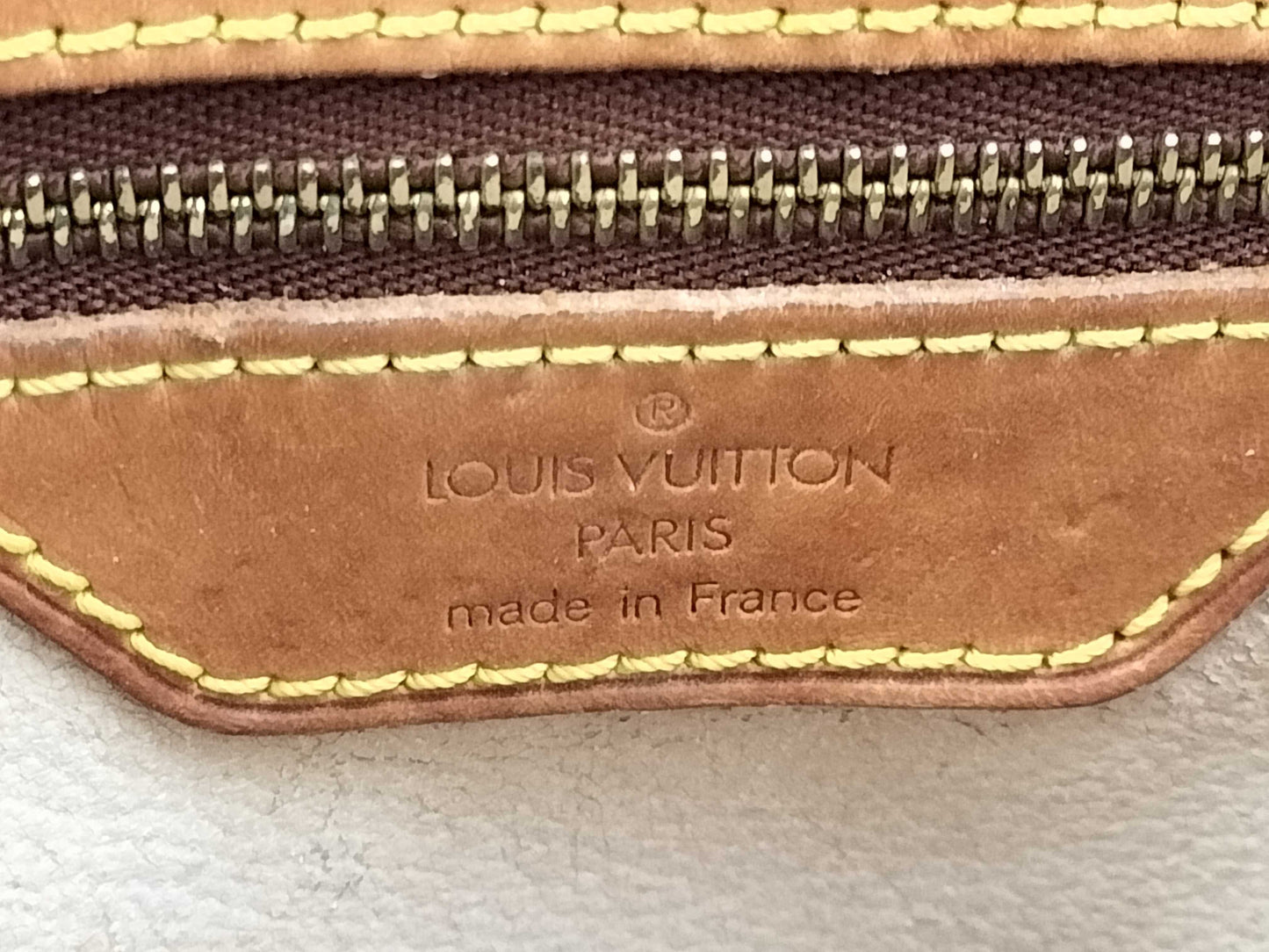 LOUIS VUITTON Monogram Bucket GM Tote Bag