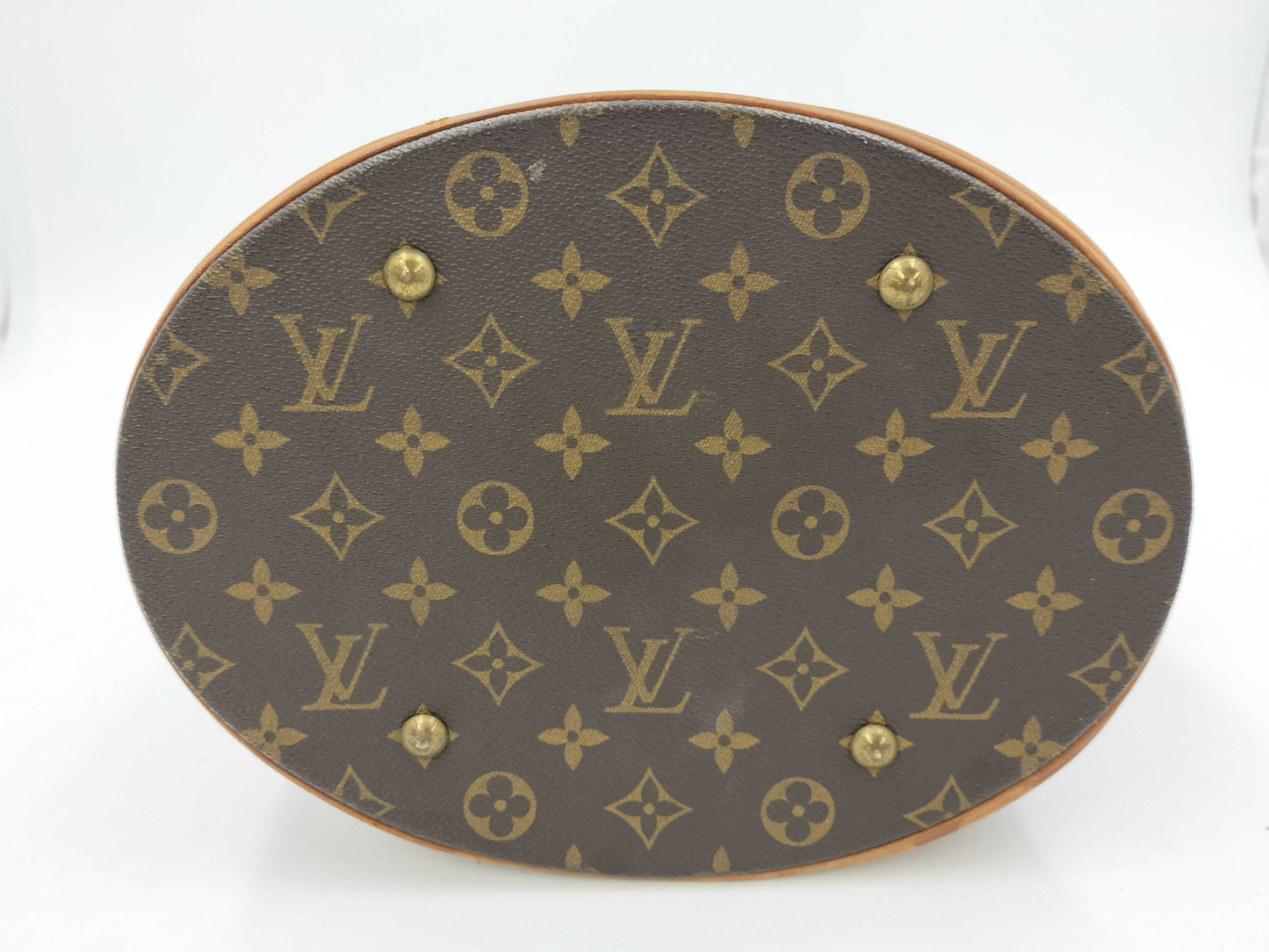 LOUIS VUITTON Monogram Bucket GM Tote Bag