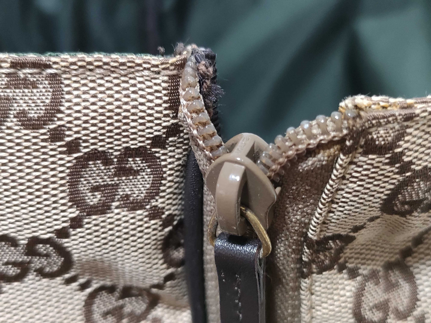 GUCCI 134931 GG Canvas Dog Carrier Tote Bag