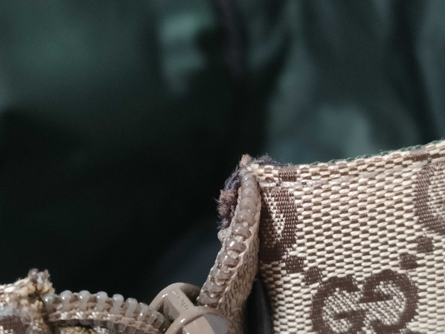 GUCCI 134931 GG Canvas Dog Carrier Tote Bag