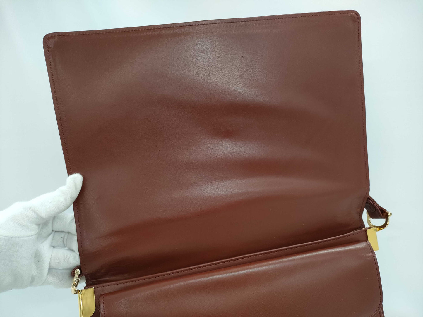 Cartier Must Line Leather Shoulder Bag