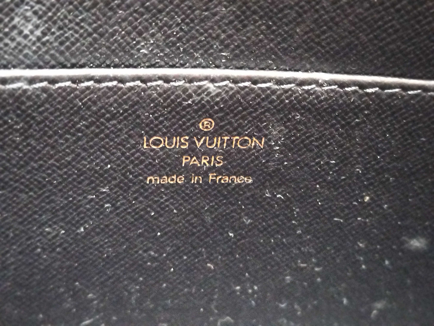 LOUIS VUITTON Monogram True Towel/Epi Pochette Homme Junk 2-Piece Pouch Set