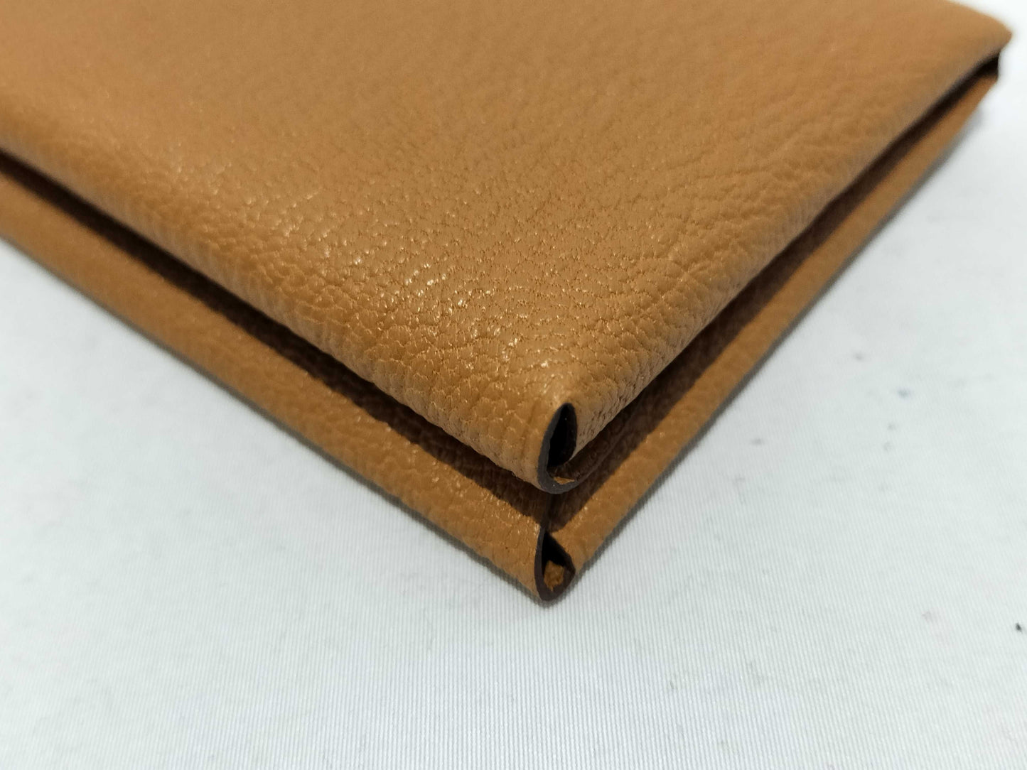 HERMES Calvi Duo W Engraved Coin Case