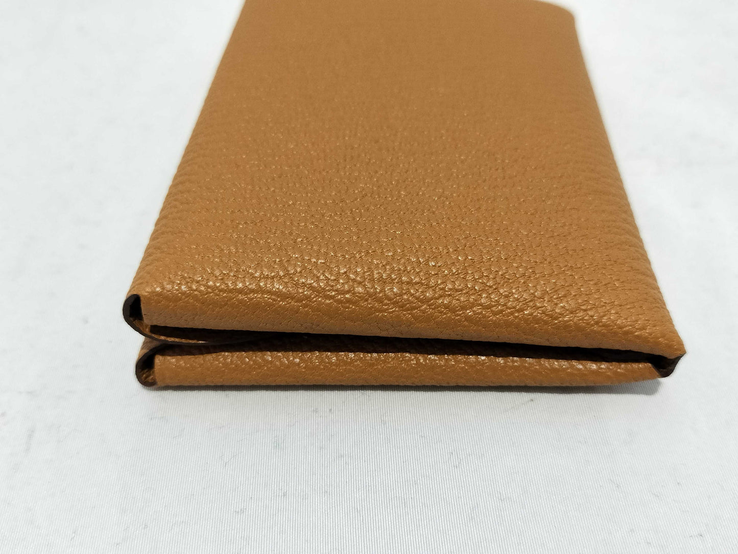 HERMES Calvi Duo W Engraved Coin Case