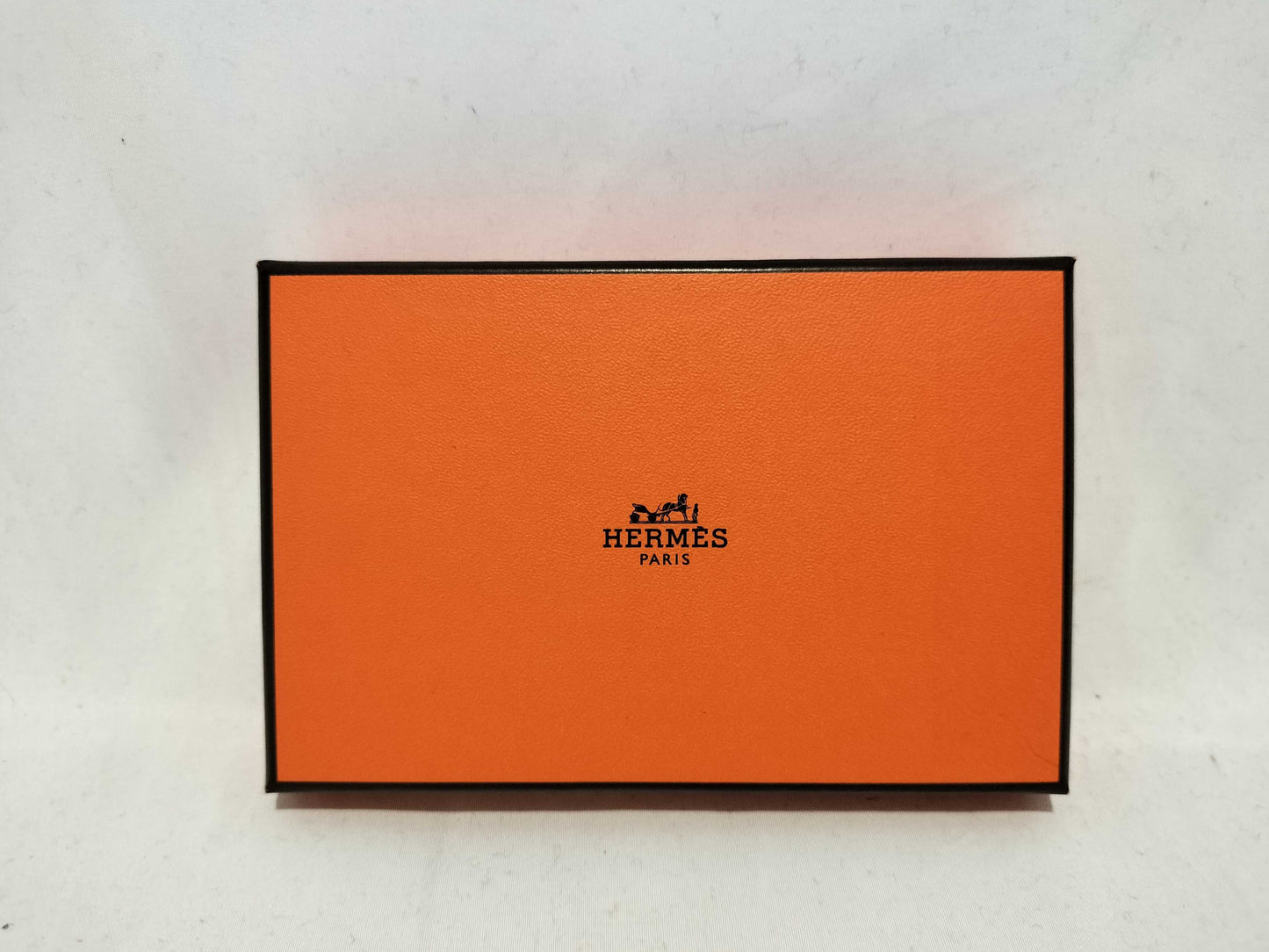 HERMES Calvi Duo W Engraved Coin Case