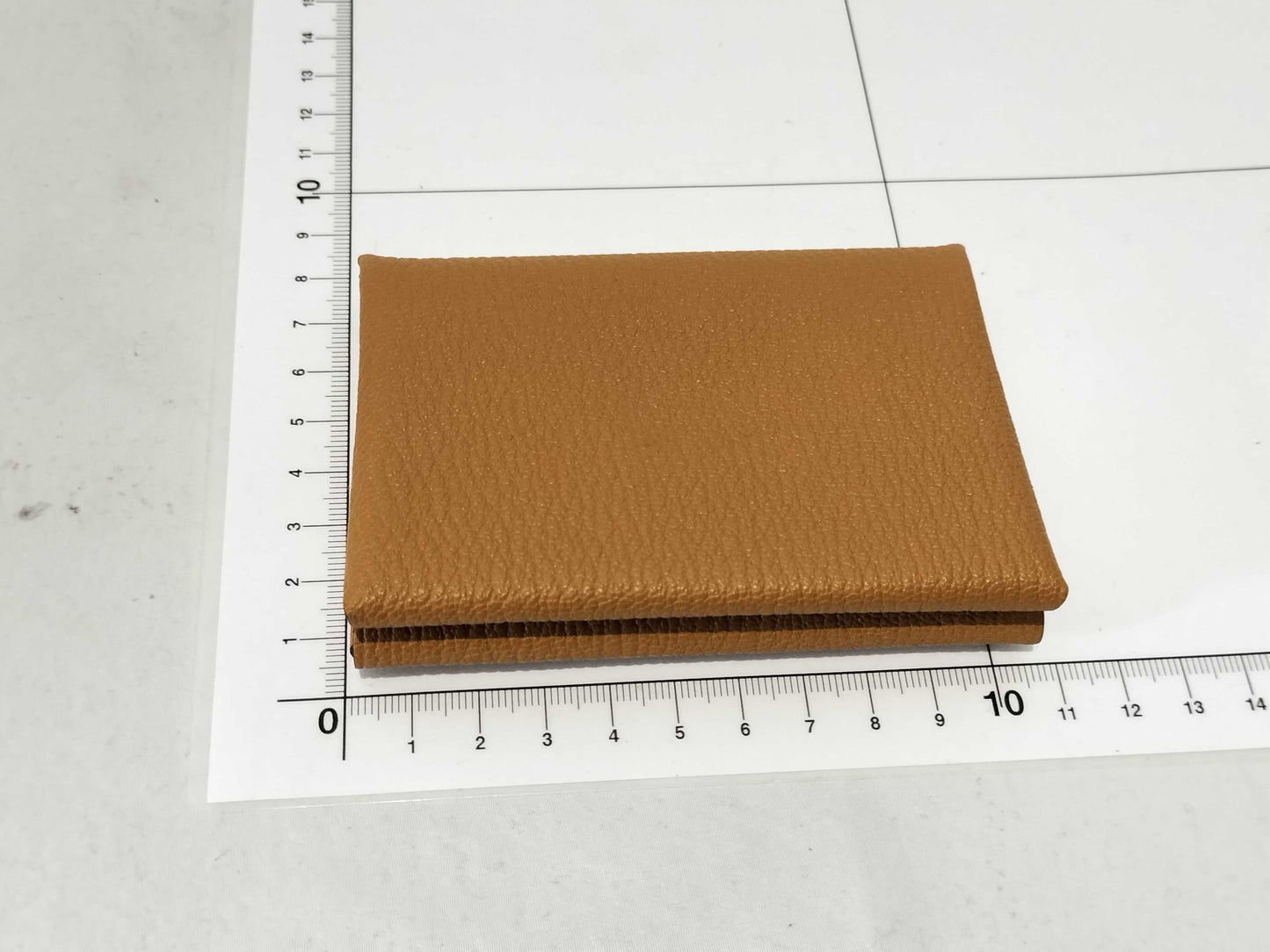 HERMES Calvi Duo W Engraved Coin Case
