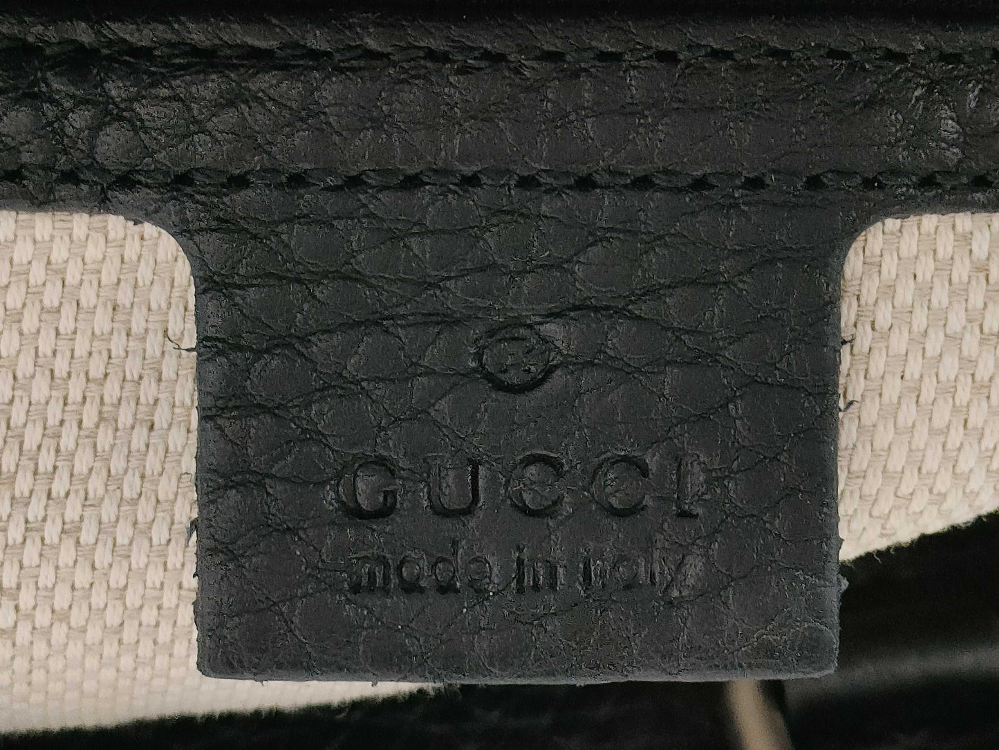 GUCCI 308982 Soho Interlocking G Stud Chain Bag Tote Bag