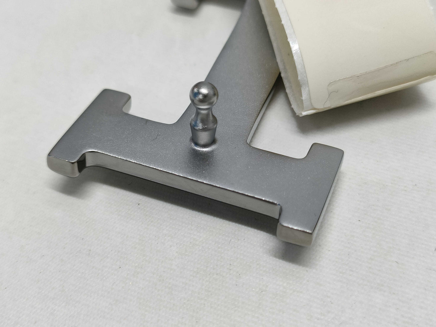 HERMES H Belt Silver Color Belt