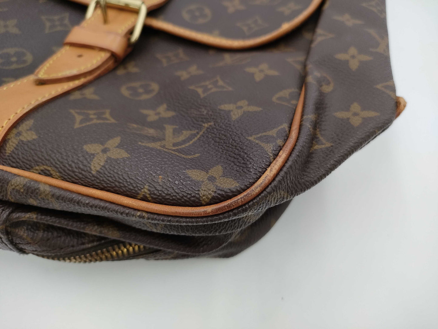 LOUIS VUITTON Monogram M41140 Sac Chasse Bag