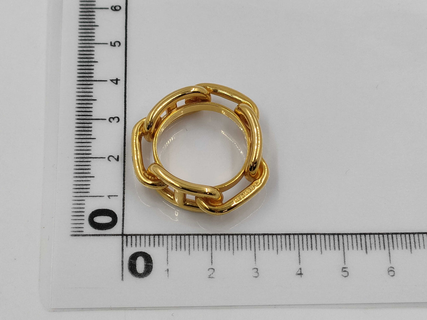 HERMES Chaine d'Ancre Scarf Ring Other Accessories