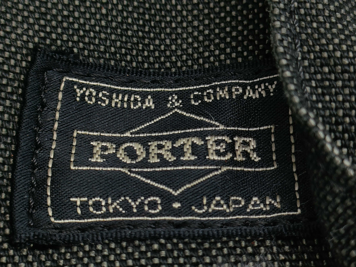 PORTER Denim Shoulder Bag