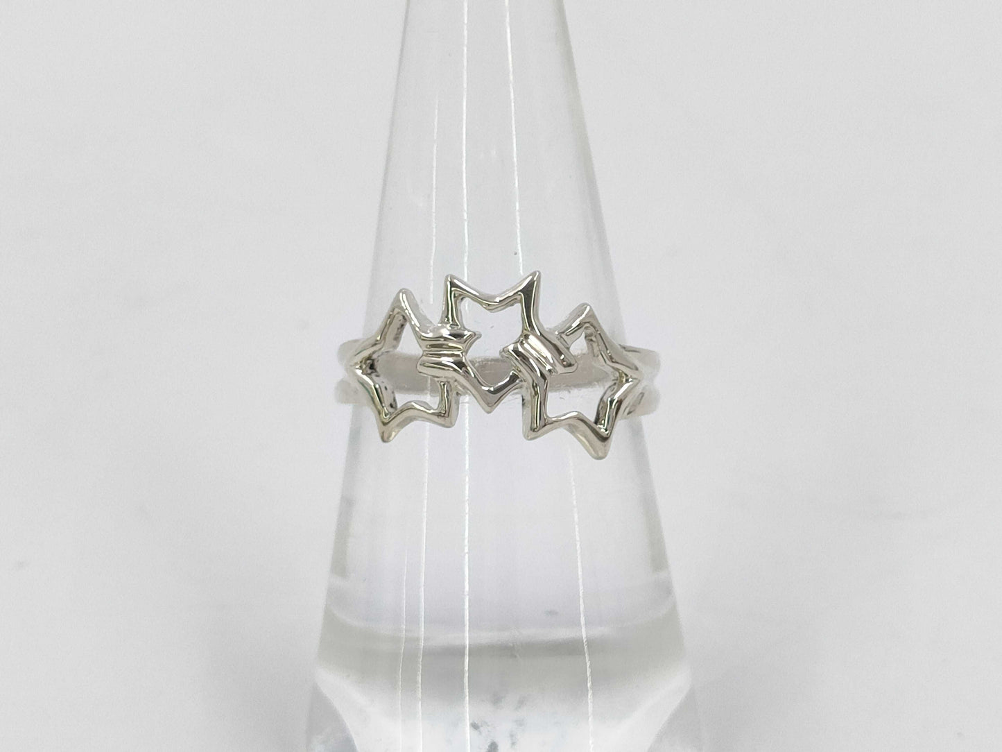 Tiffany & Co. Triple Star Silver Ring