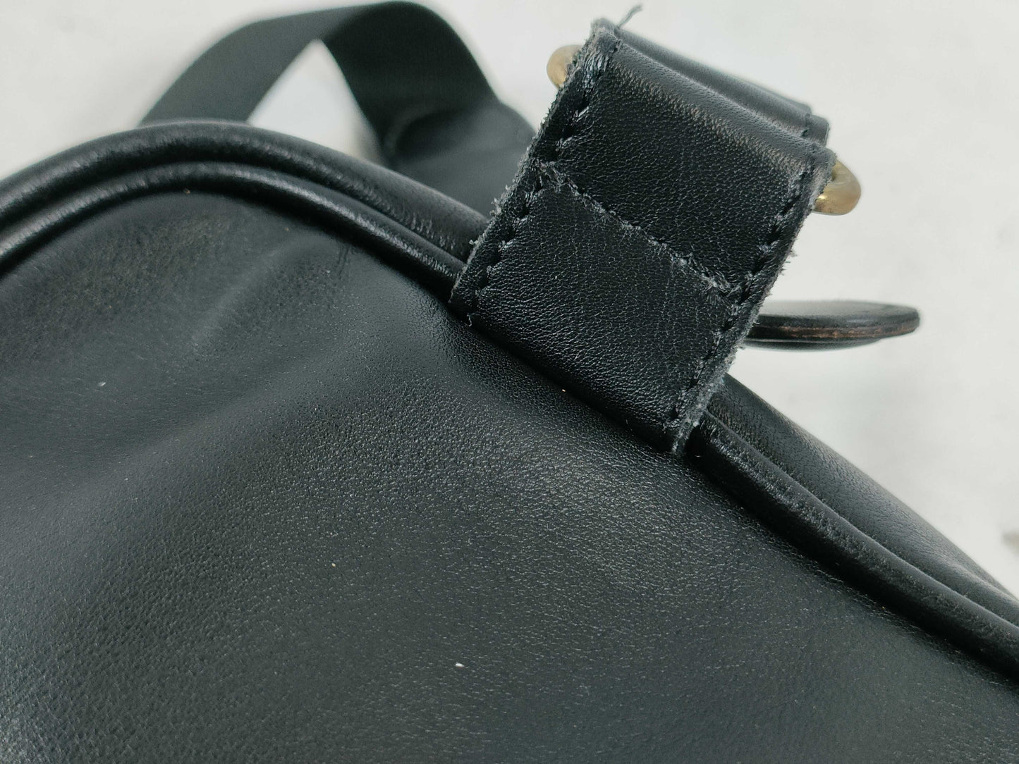 COACH Old Black Waist Bag