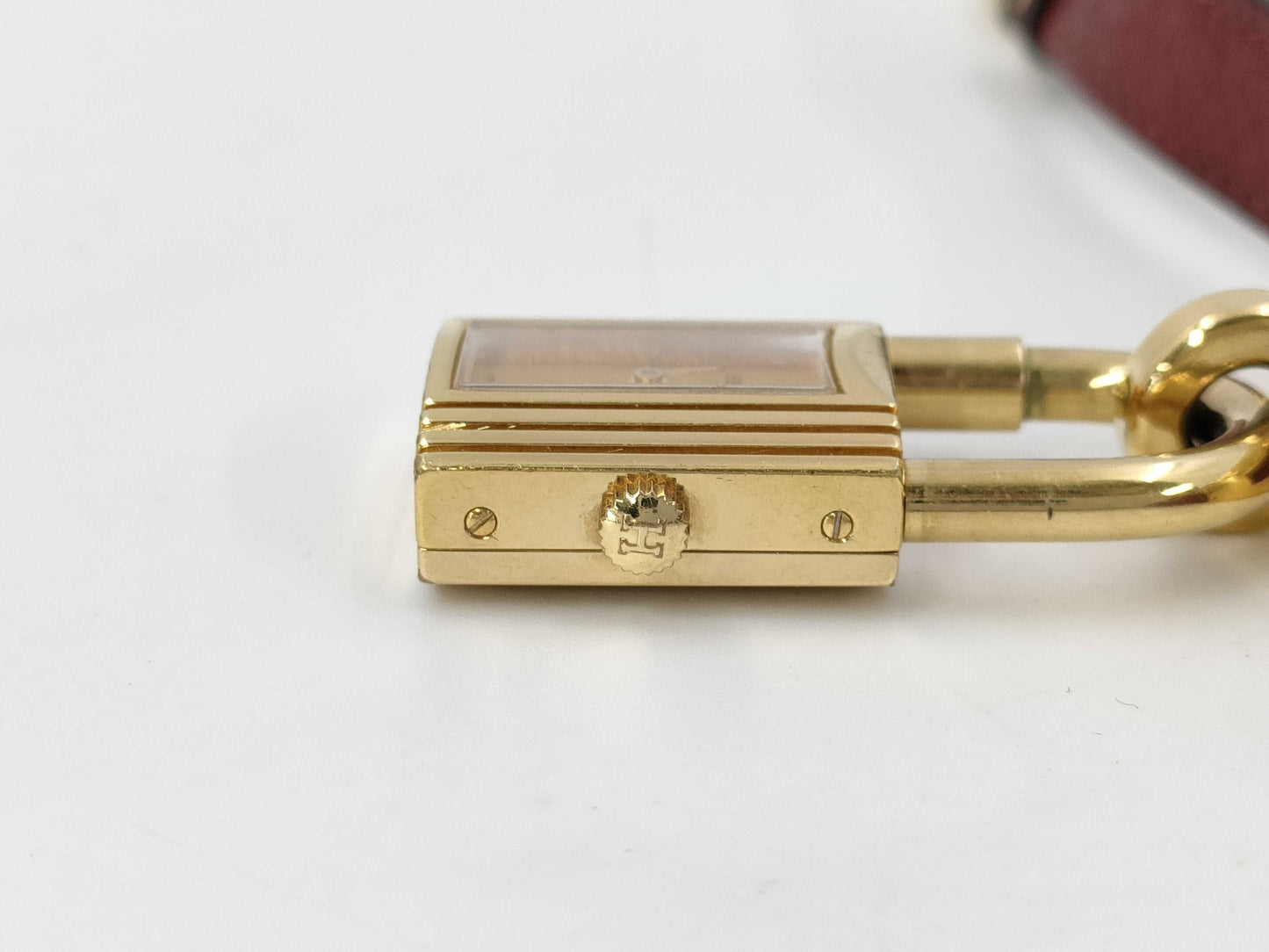 HERMES Kelly Kelly Watch 〇U Stamp Women's Watch