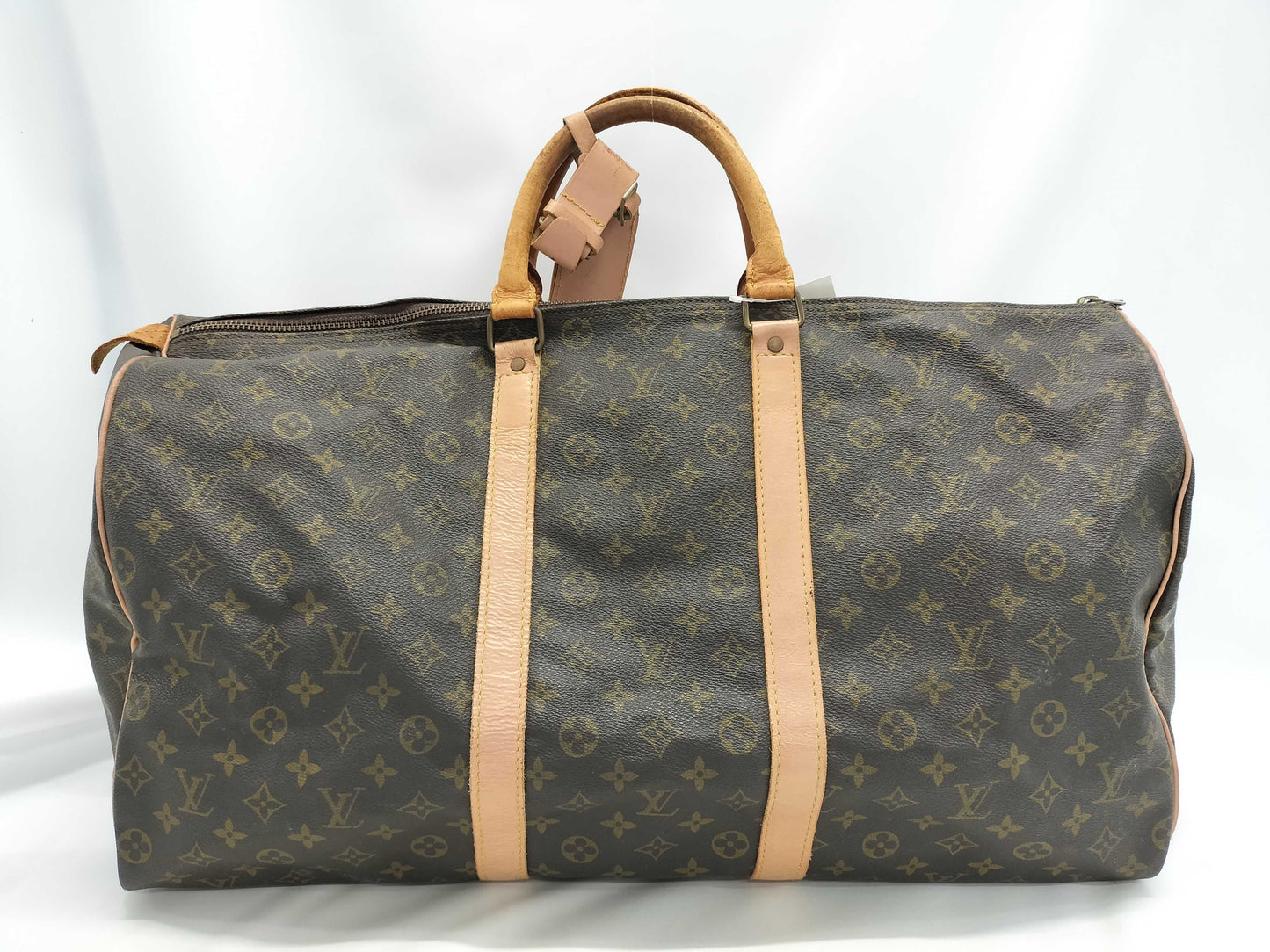 LOUIS VUITTON Monogram M41414 Keepall Bandouliere 55 Boston Bag
