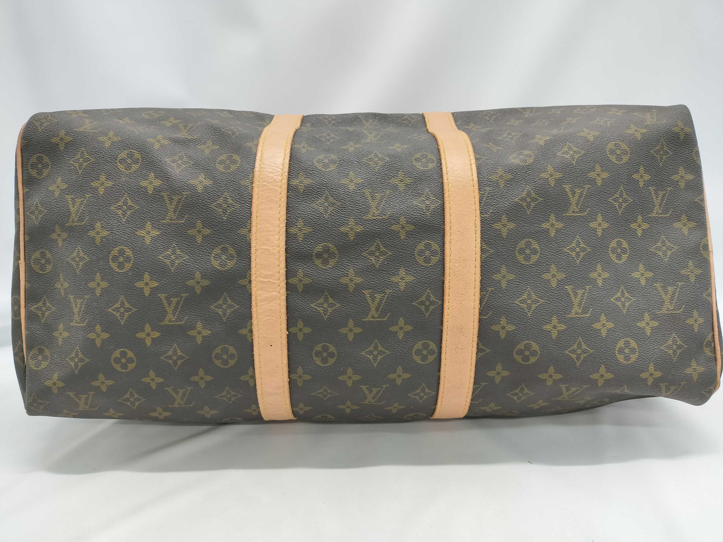 LOUIS VUITTON Monogram M41414 Keepall Bandouliere 55 Boston Bag