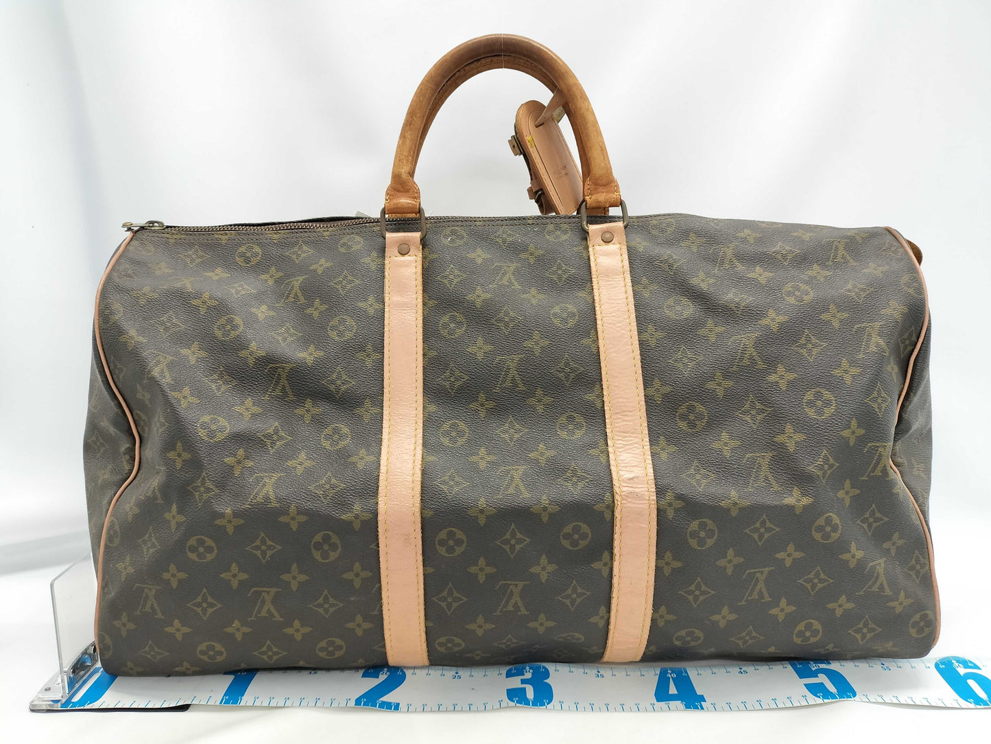 LOUIS VUITTON Monogram M41414 Keepall Bandouliere 55 Boston Bag
