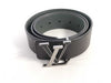 LOUIS VUITTON AC1231 Logo LV Black Belt
