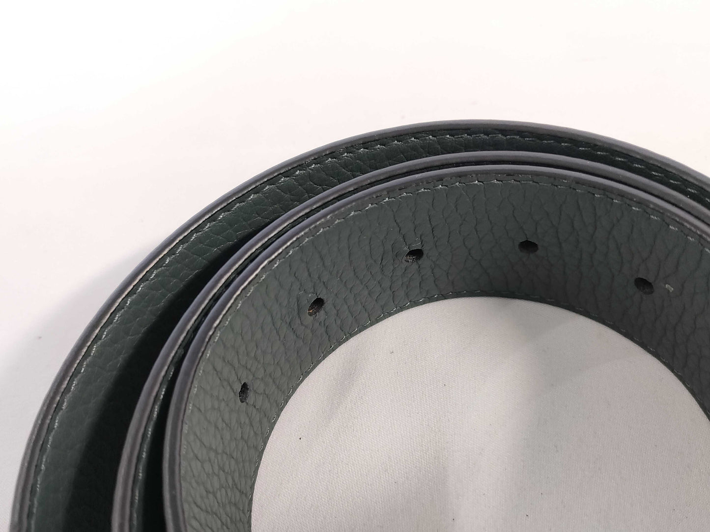 LOUIS VUITTON AC1231 Logo LV Black Belt