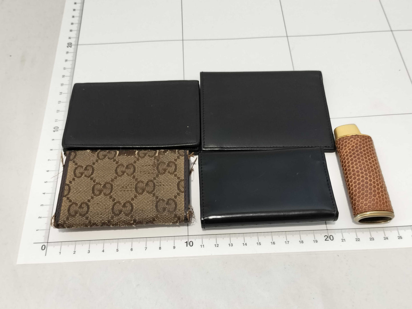 GUCCI Prada Key Case/Business Card Holder/Accessories 5-Piece Set Key Case/Key Holder
