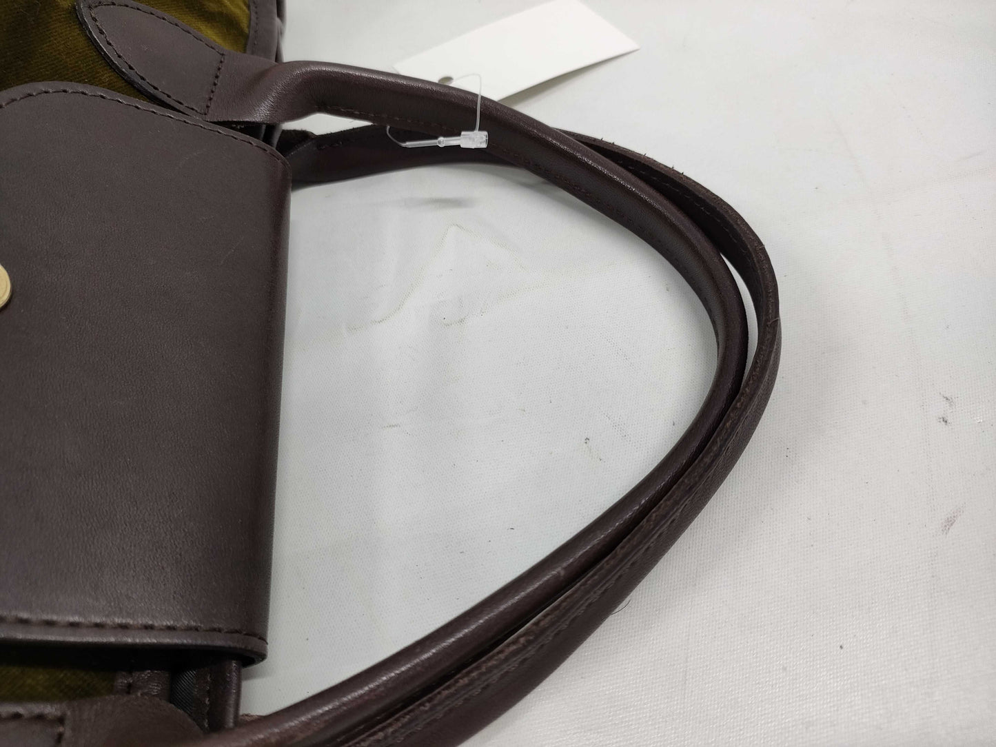 LONG CHAMP Suede Pliage Tote Bag