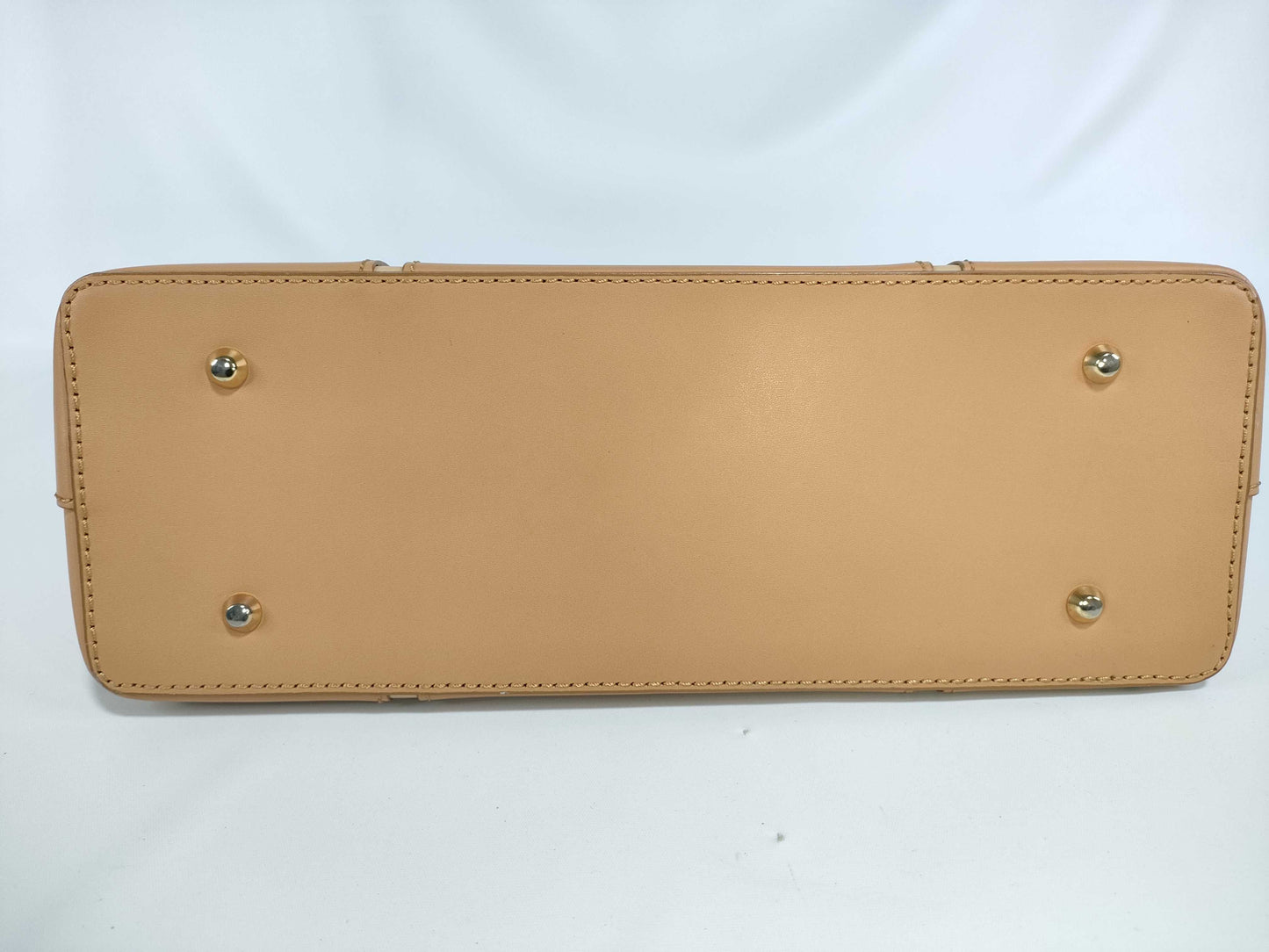 BURBERRY Leather Check Handbag Handbag