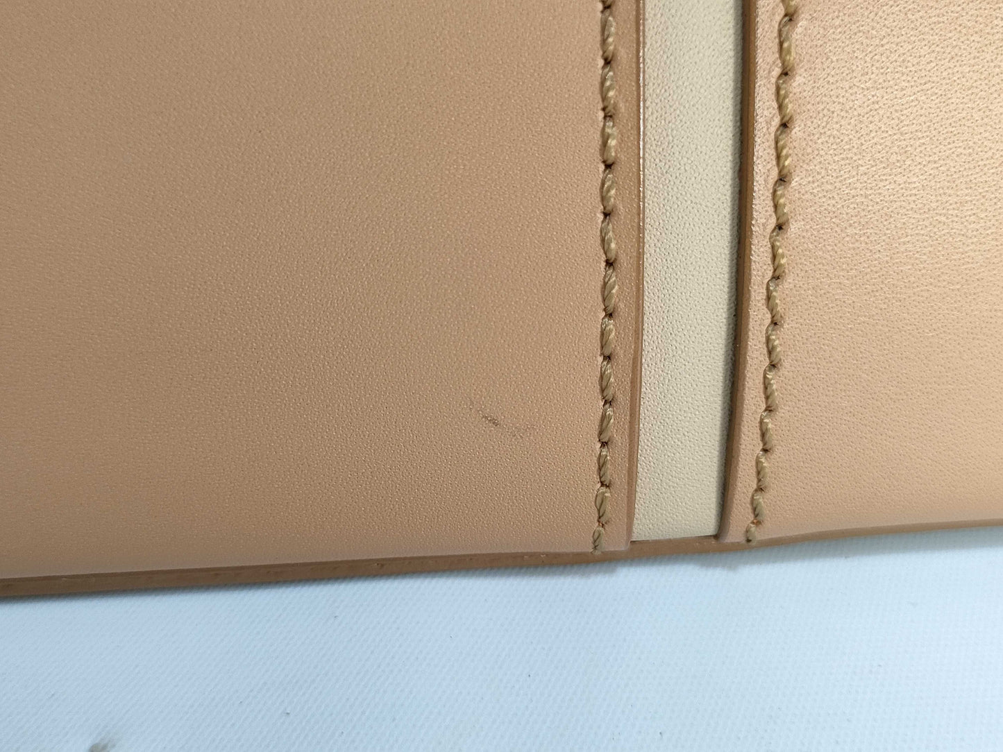 BURBERRY Leather Check Handbag Handbag