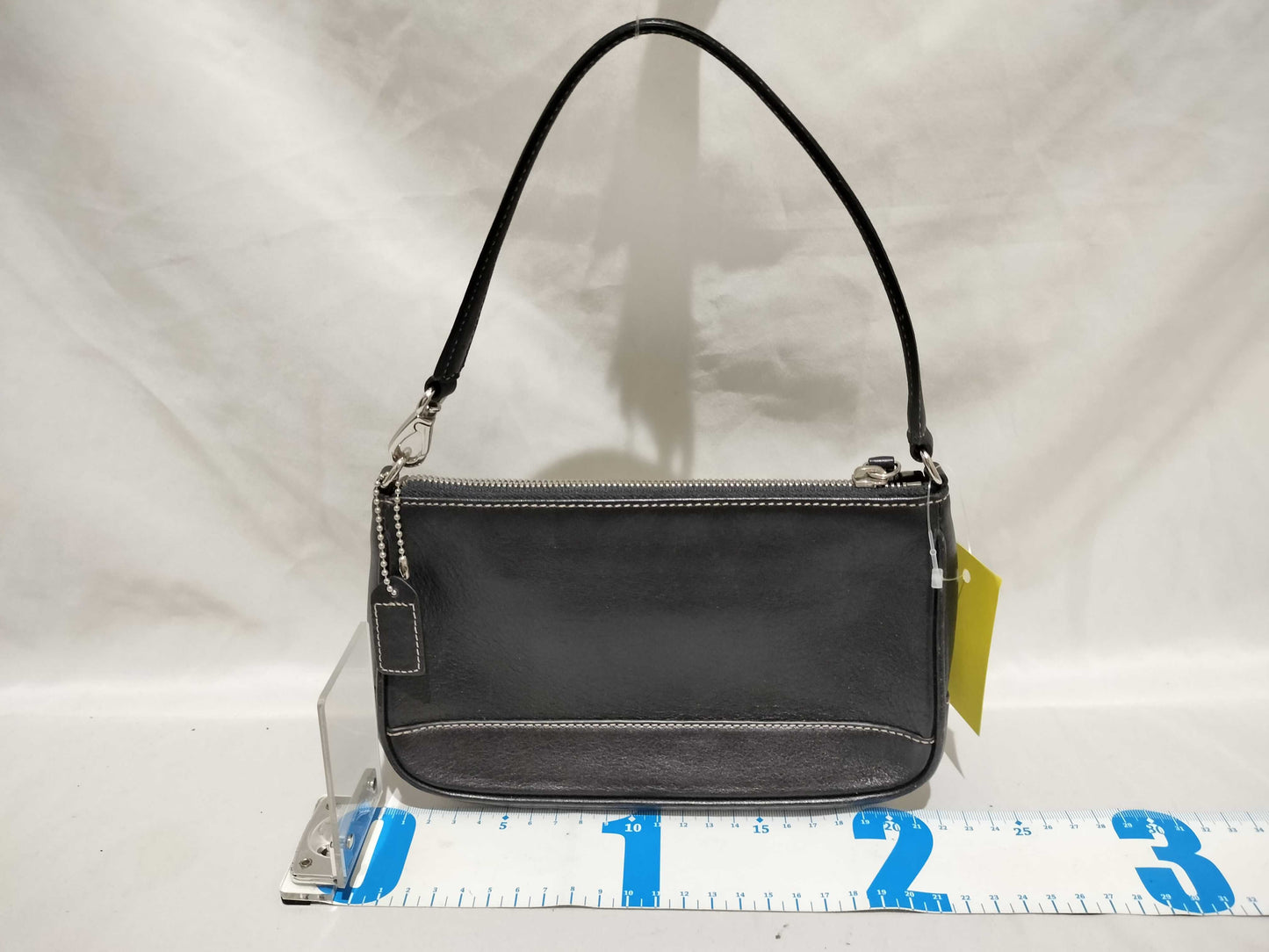COACH 7785 Leather Mini Handbag in Black