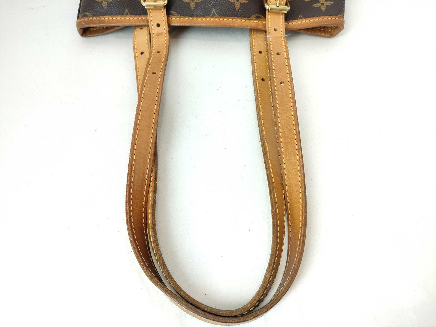 LOUIS VUITTON RFID Unverified AR1908 Monogram Bucket PM Shoulder Bag with Pouch