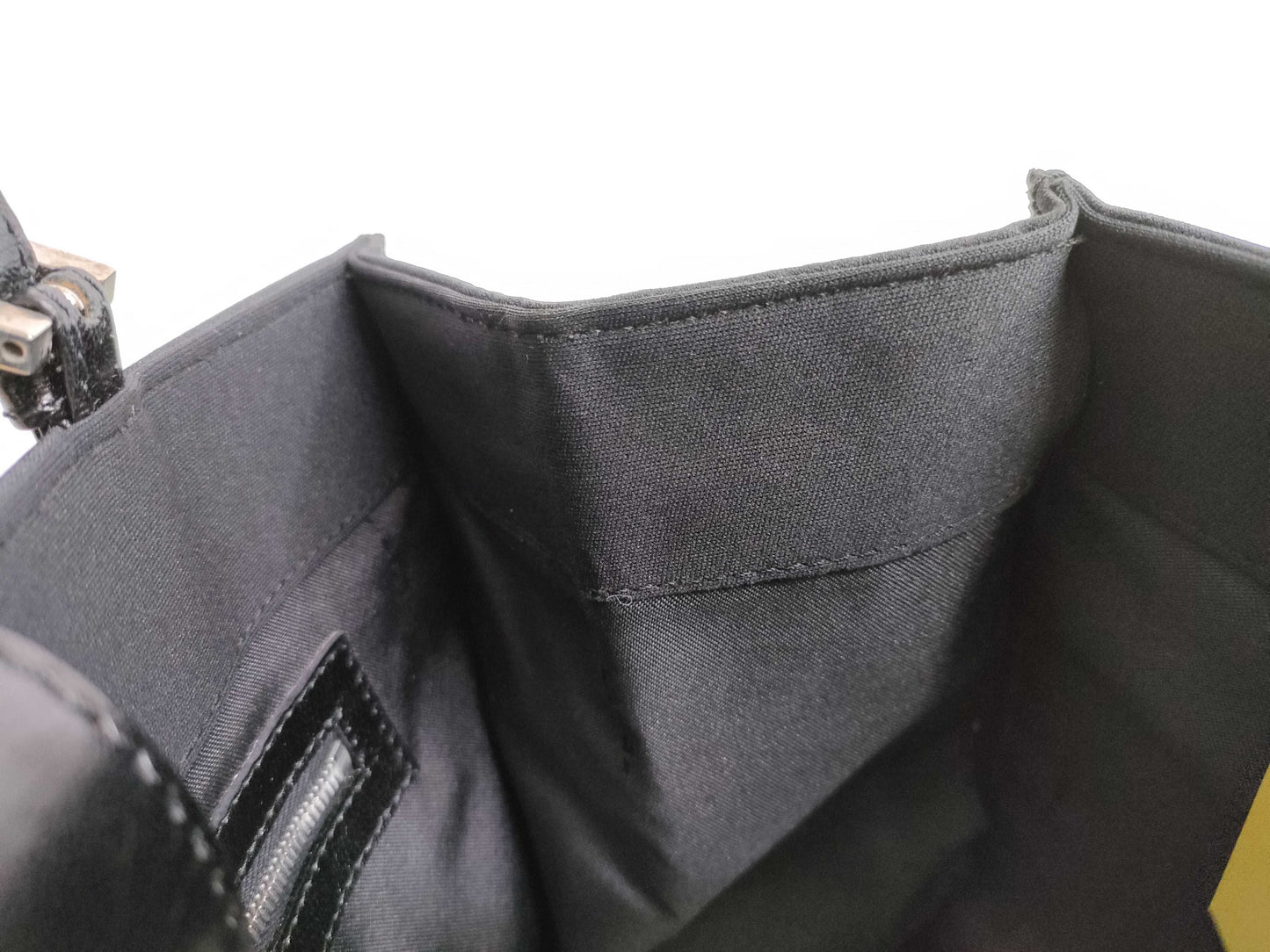 FENDI Mamma Metal Nylon Mini Handbag