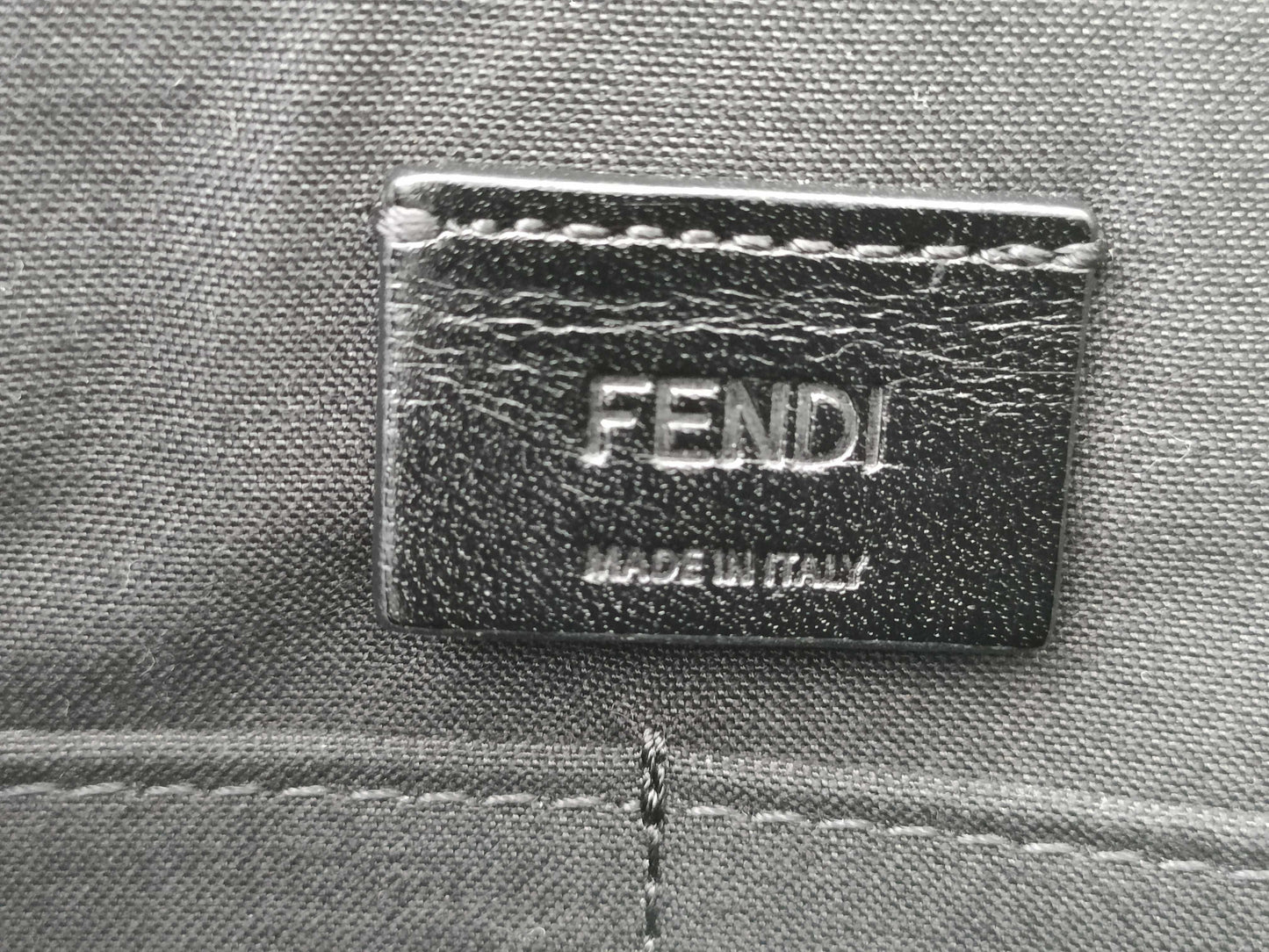 FENDI Shadow Slim Clutch Bag Clutch Bag