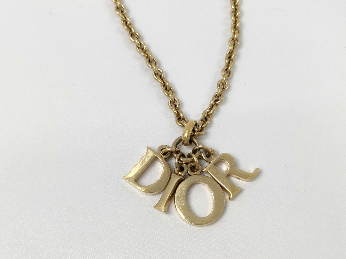Dior GD Logo Necklace Necklace